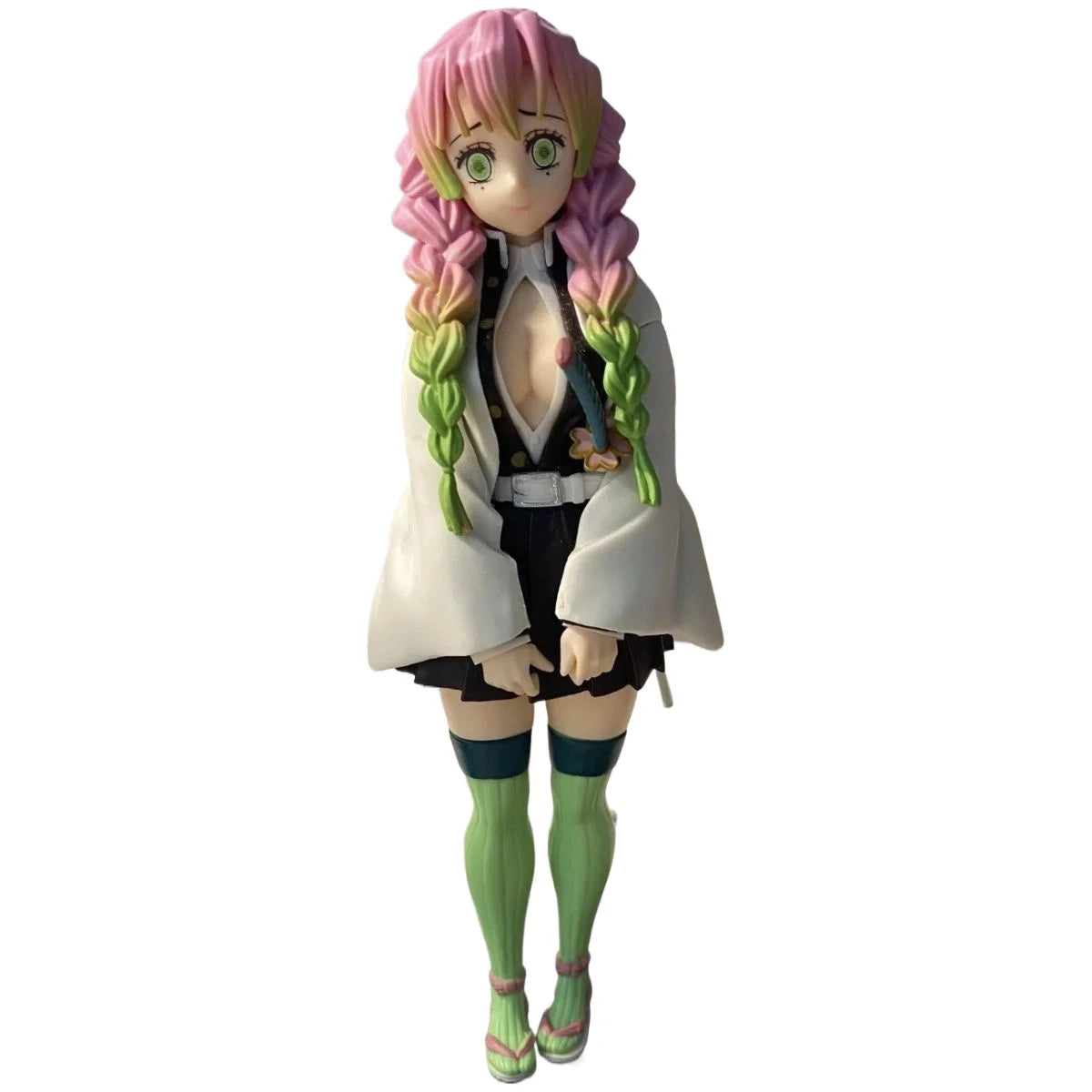 Demon Slayer Love Pillar Mitsuri Kanroji Tanjiro Figurine Friendship Outfit Model Display Cute Fun Gift for Friends