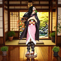 Nezuko Kamado Anime Figure - Demon Slayer Collectible Statue for Room Decor, Hand-Painted Manga Figurine, Birthday Gift for Otaku & Fans