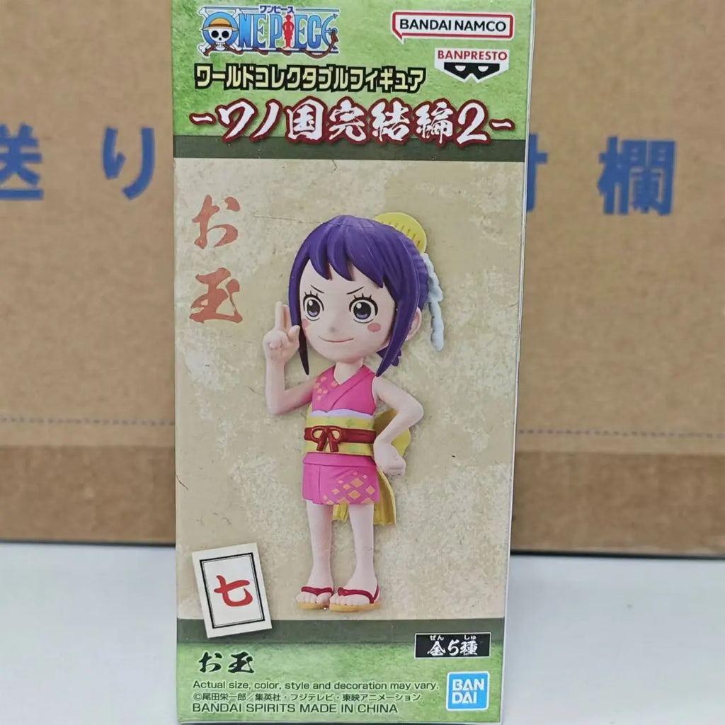 Original BANDAI BANPRESTO One Piece Luffy Nami Zoro Sanji Buggy WCF Anime Action Figures Chopper Shanks Toys Figurine