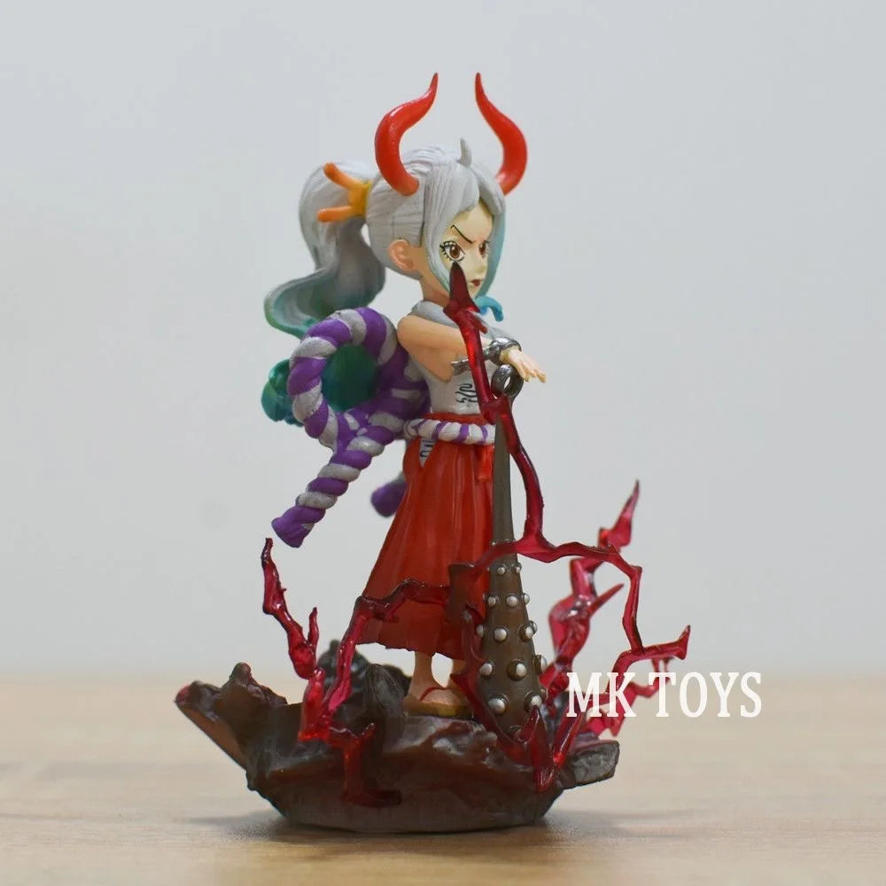 10cm/3.93in Anime One Piece Figure G5 Yamato Action Figures Pvc Statue Desktop Ornamen Collection Model Toys Gifts