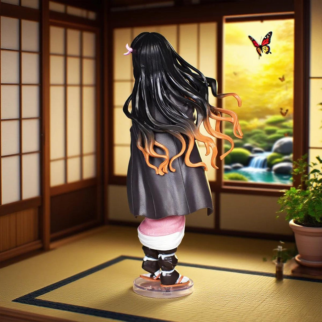 Nezuko Kamado Anime Figure - Demon Slayer Collectible Statue for Room Decor, Hand-Painted Manga Figurine, Birthday Gift for Otaku & Fans