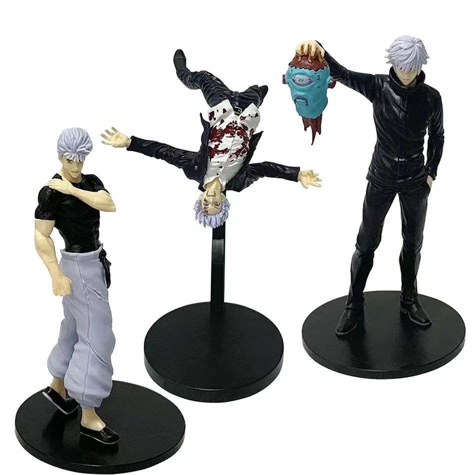 13cm Japanese Anime Jujutsu Kaisen Figure Gojo Satoru Action Figure PVC Model Toys Collectible Statue Standing Kids Gift