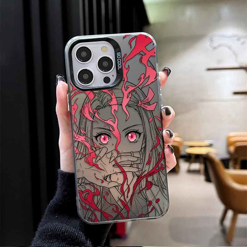 Phone Case for Oppo Realme 15 14 13 12 11 10 9i C75 C65 C63 C55 C53 C35 C33 C21Y C15 Pro Plus Anime Zenitsu Nezuko Demon Slayer