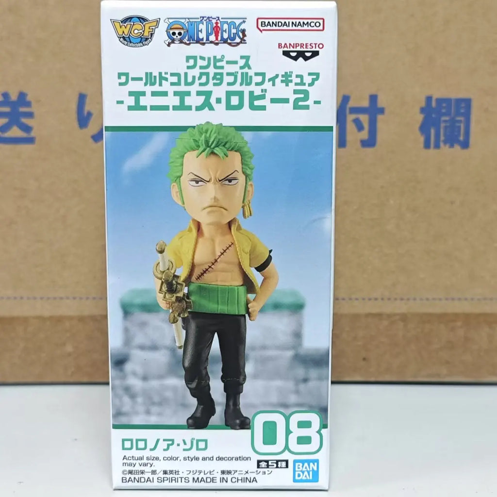 Original BANDAI BANPRESTO One Piece Luffy Nami Zoro Sanji Buggy WCF Anime Action Figures Chopper Shanks Toys Figurine