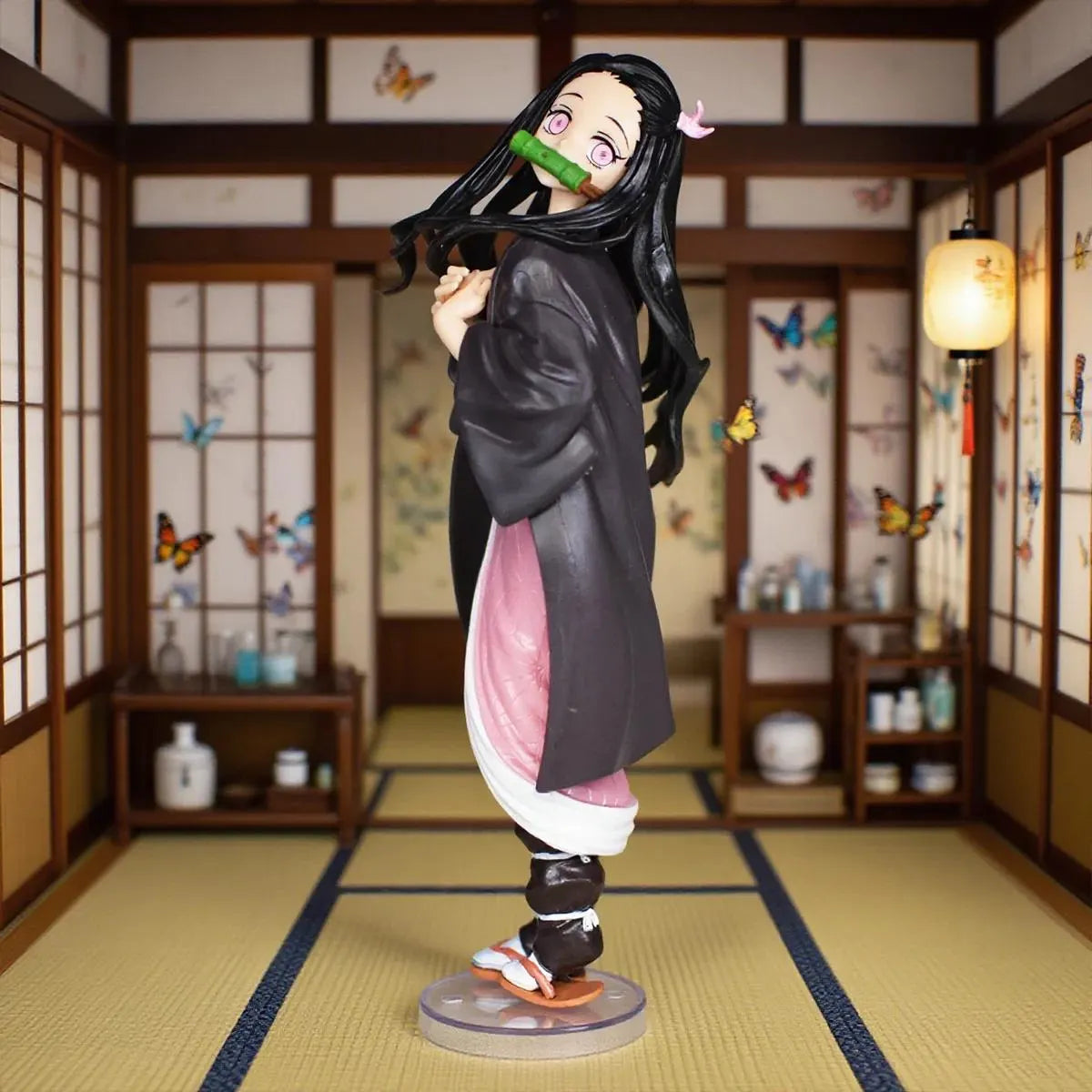 Nezuko Kamado Anime Figure - Demon Slayer Collectible Statue for Room Decor, Hand-Painted Manga Figurine, Birthday Gift for Otaku & Fans