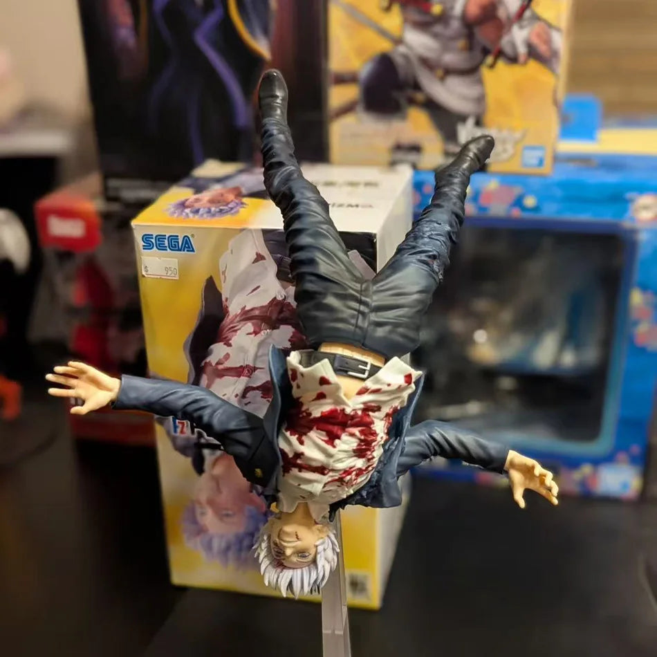 13cm Japanese Anime Jujutsu Kaisen Figure Gojo Satoru Action Figure PVC Model Toys Collectible Statue Standing Kids Gift