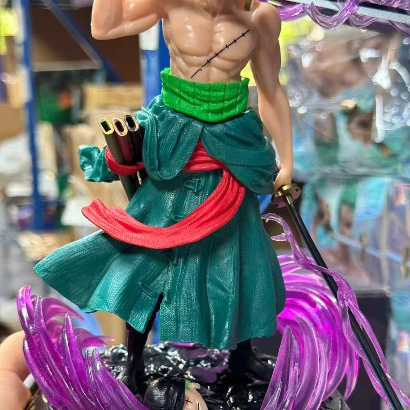 Hot One Piece Roronoa Dream Zoro Anime Figure Collectible Figurine Model Cartoon Children Kids Boy Toy Gift