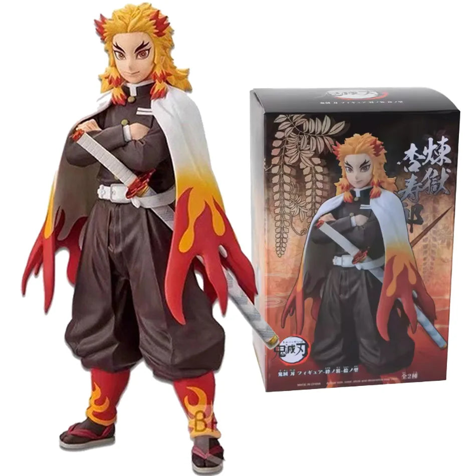 Anime Demon Slayer Figure Kamado Tanjirou Nezuko Action Figures Model Toys Zenitsu Figurine Inosuke Kimetsu No Yaiba Figura
