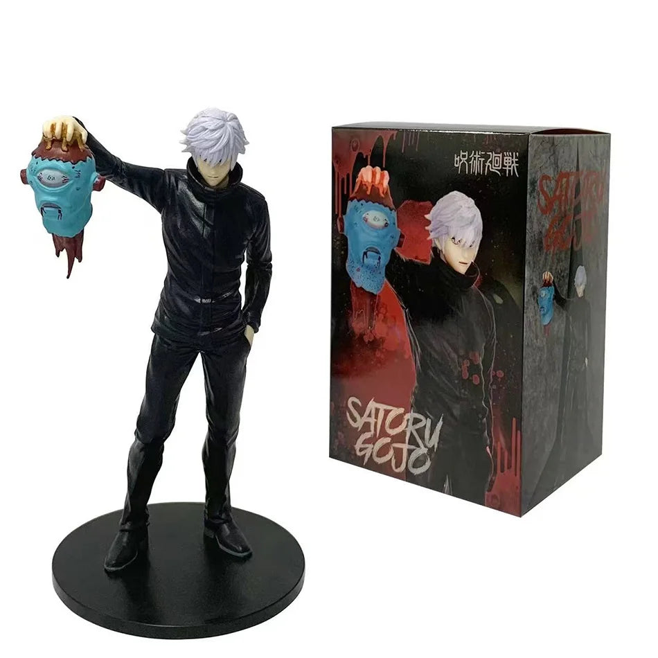 13cm Japanese Anime Jujutsu Kaisen Figure Gojo Satoru Action Figure PVC Model Toys Collectible Statue Standing Kids Gift