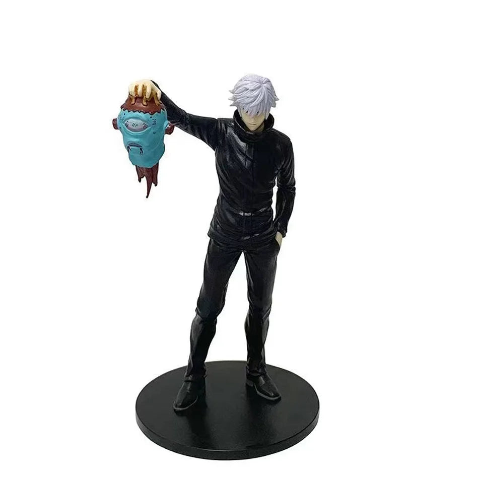 13cm Japanese Anime Jujutsu Kaisen Figure Gojo Satoru Action Figure PVC Model Toys Collectible Statue Standing Kids Gift