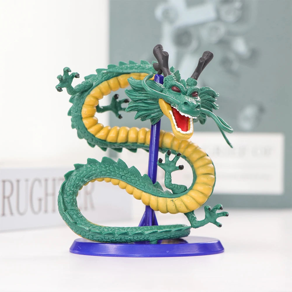 Dragon Ball Z Shenron Action Figures Toys Anime Seven Orange Dragon Balls PVC Figurine Model DBZ Collectible Dolls