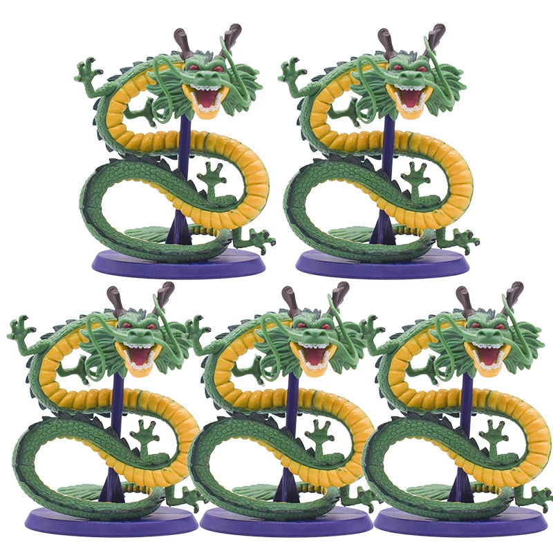 Dragon Ball Z Shenron Action Figures Toys Anime Seven Orange Dragon Balls PVC Figurine Model DBZ Collectible Dolls