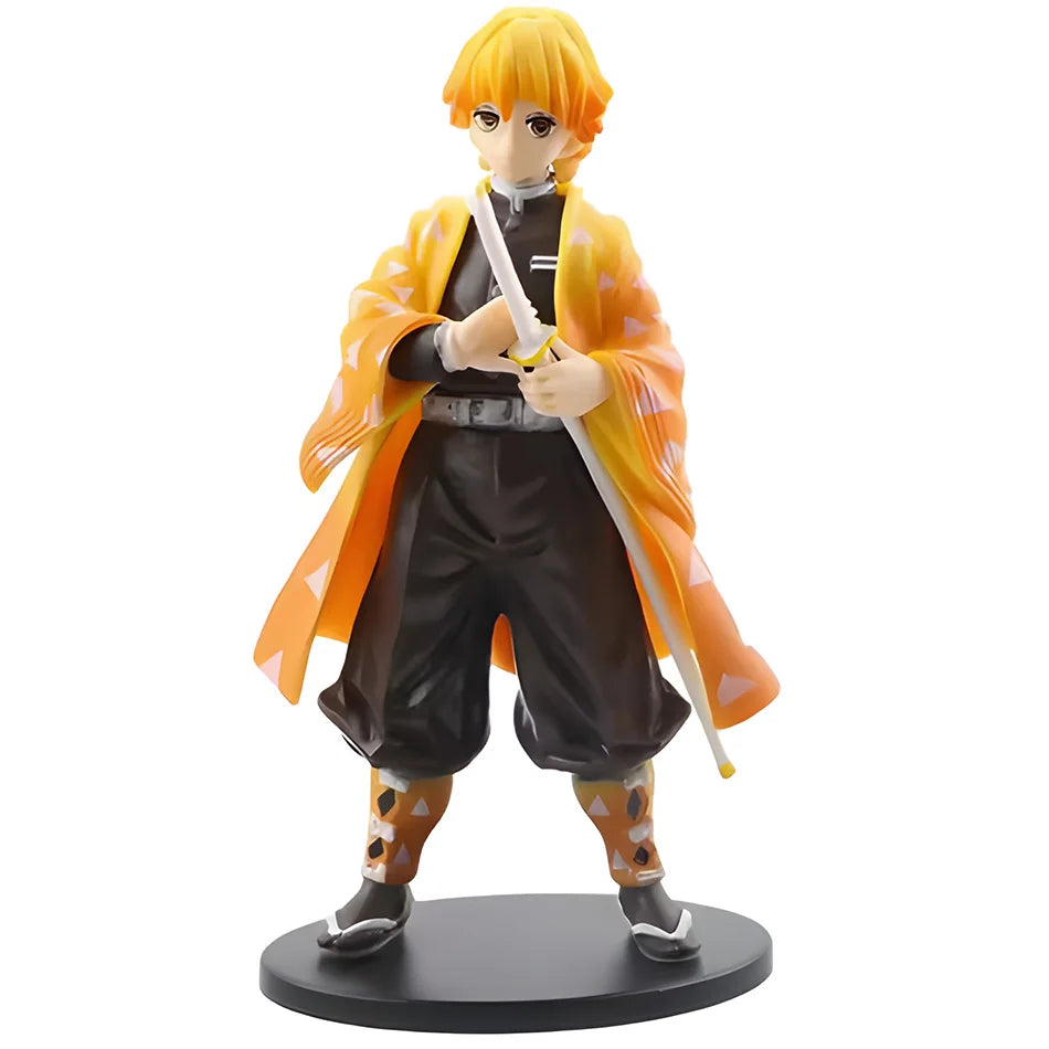 Anime Demon Slayer Figure Kamado Tanjirou Nezuko Action Figures Model Toys Zenitsu Figurine Inosuke Kimetsu No Yaiba Figura