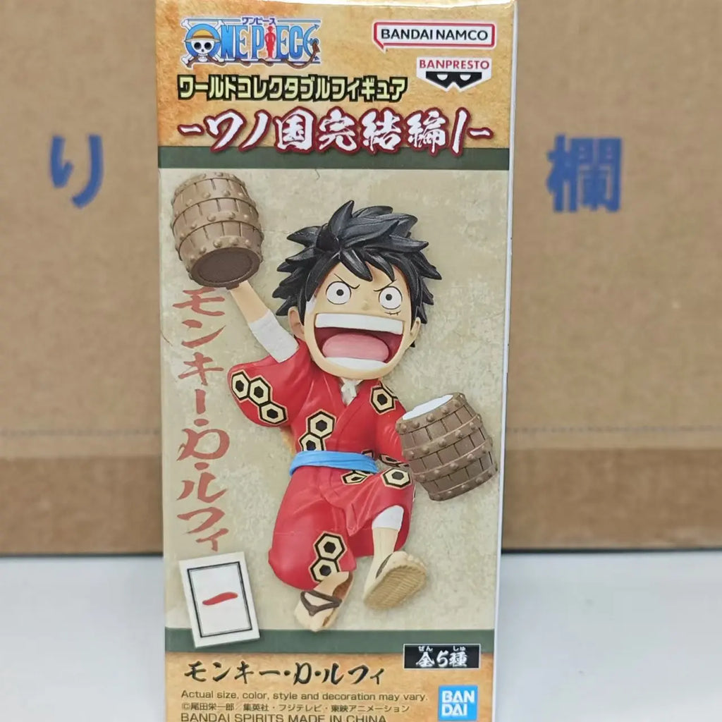 Original BANDAI BANPRESTO One Piece Luffy Nami Zoro Sanji Buggy WCF Anime Action Figures Chopper Shanks Toys Figurine