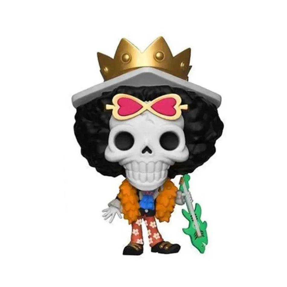 Anime Luffy One Piece Funko Zoro Nami Figurine Collectible Model Ornament Usopp Vinyl Handmade Gifts Desktop Decoration Toys