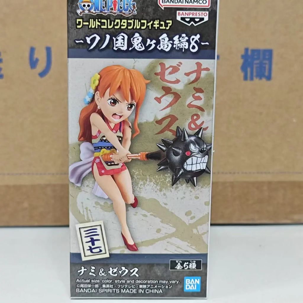 Original BANDAI BANPRESTO One Piece Luffy Nami Zoro Sanji Buggy WCF Anime Action Figures Chopper Shanks Toys Figurine