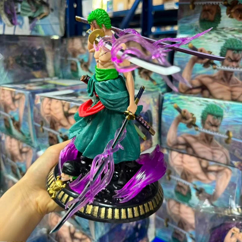 Hot One Piece Roronoa Dream Zoro Anime Figure Collectible Figurine Model Cartoon Children Kids Boy Toy Gift