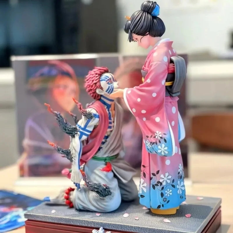 Demon Slayer Akaza Koyuki Anime Figure Pvc Statue Decoration Collection Pvc Model Toy Gift For Anime Collectors Figurine