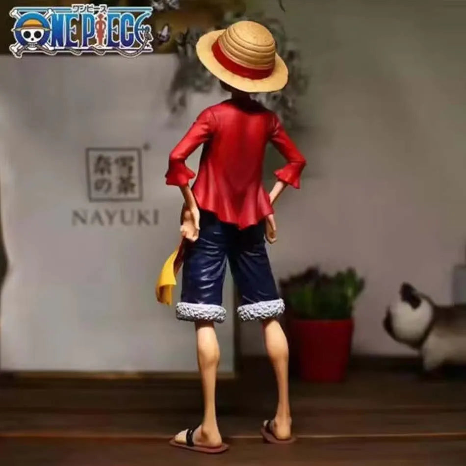One Piece Anime Figure Confident Smiley Luffy Changing Action Figurine Doll PVC Model Toys Collection Gifts
