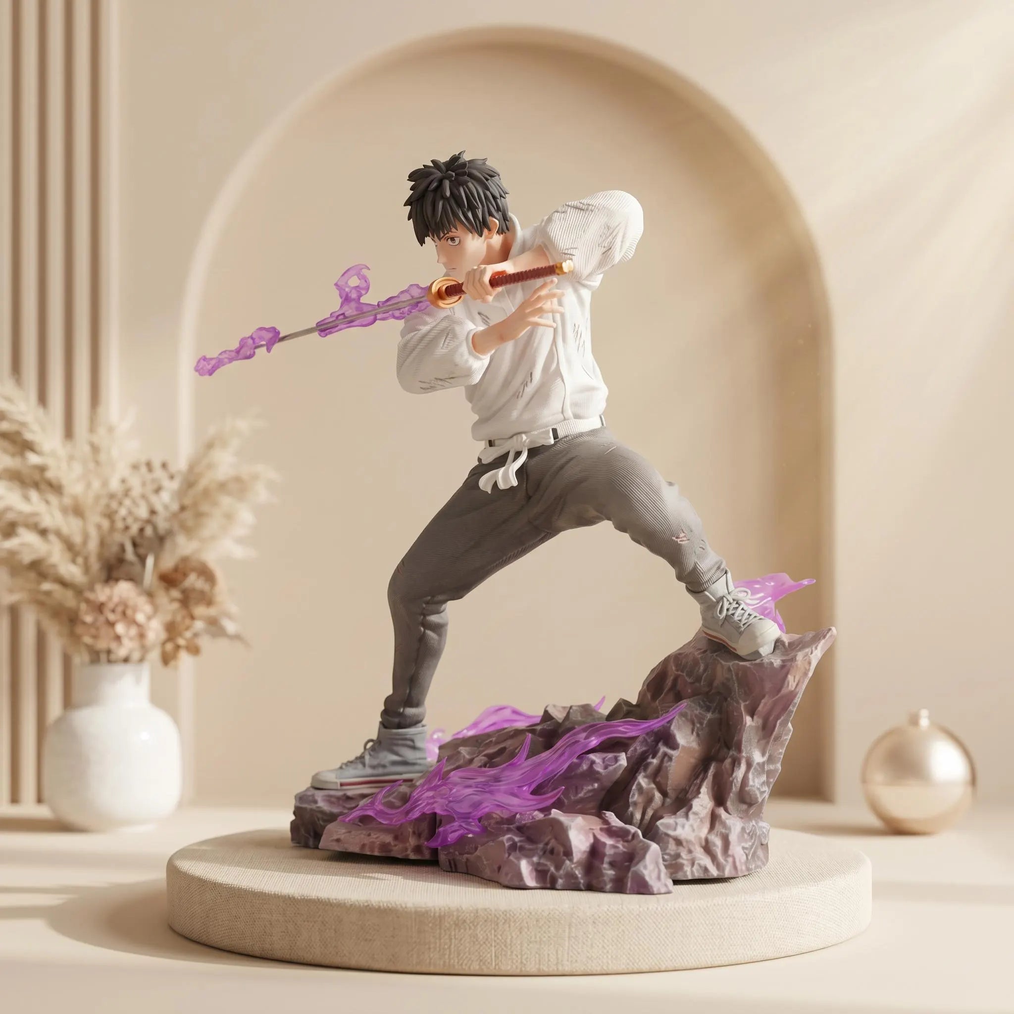Jujutsu Kaisen Yuta Okkotsu Figure 21Cm – Anime Action PVC Statue, Collectible Desktop Ornament, Display Model Toy & Gift for Fans