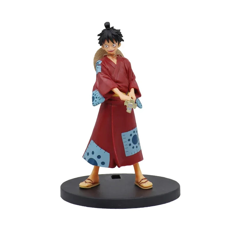 New One Piece Anime Figure toy Fire Fist Luffy Ace Sanji Battle Model Dolls PVC sabo Action Figurine Zoro Ghost Three-Knife Toys