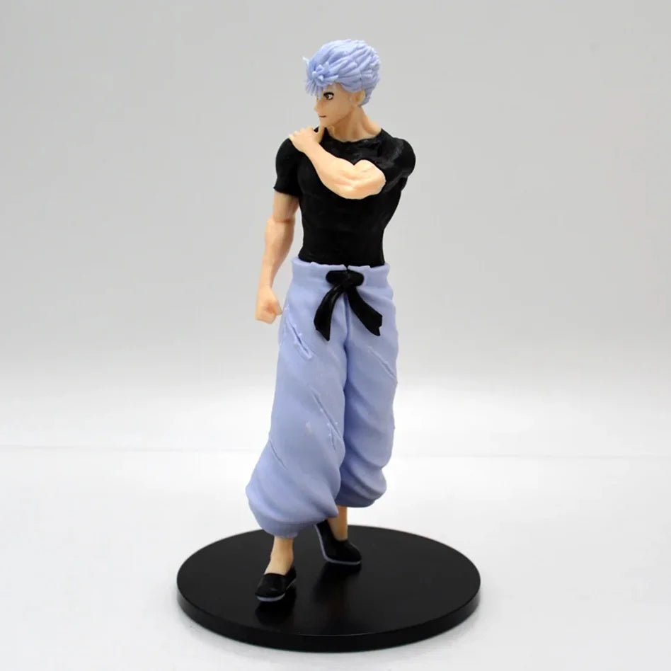 13cm Japanese Anime Jujutsu Kaisen Figure Gojo Satoru Action Figure PVC Model Toys Collectible Statue Standing Kids Gift