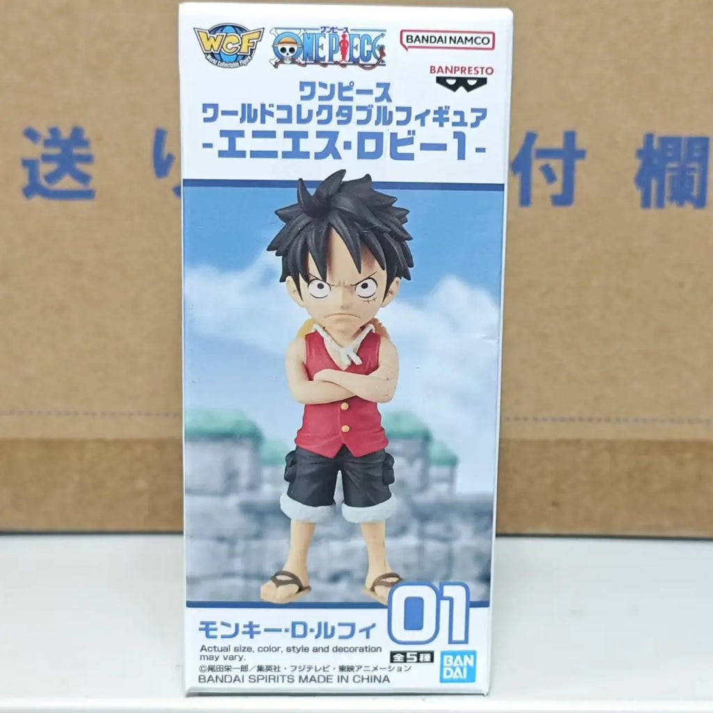 Original BANDAI BANPRESTO One Piece Luffy Nami Zoro Sanji Buggy WCF Anime Action Figures Chopper Shanks Toys Figurine