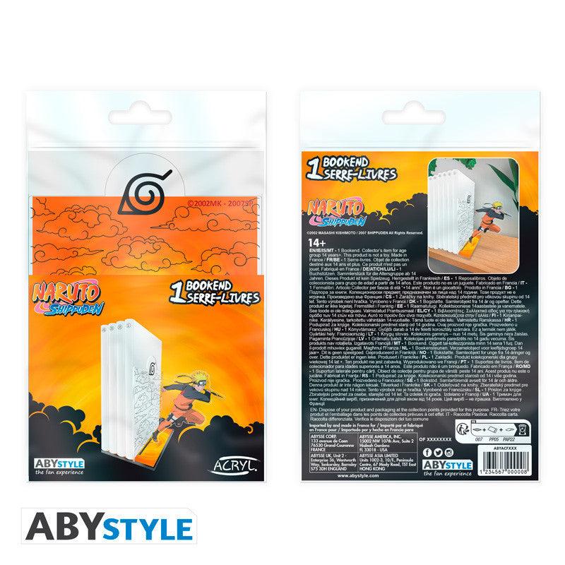 Naruto Shippuden Acrylic Bookend Naruto Attack