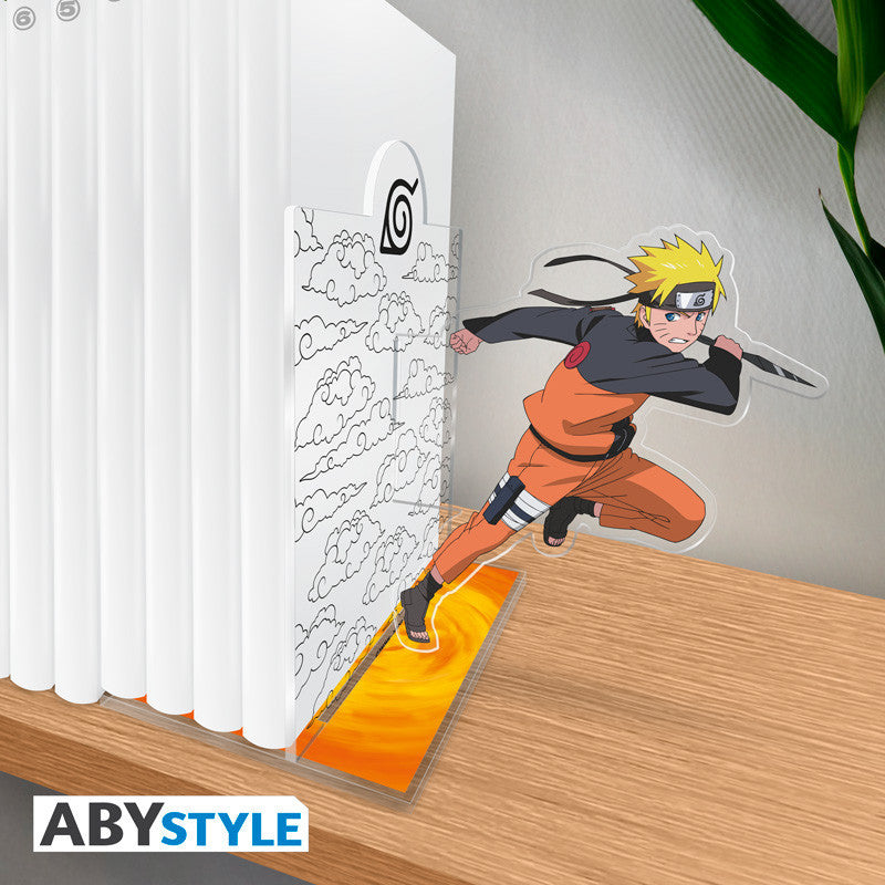 Naruto Shippuden Acrylic Bookend Naruto Attack