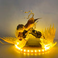 Demon Slayer Anime Agatsuma Zenitsu Led Lamp Bulb Action Figures Model Figurine Figure & Base & Lamp DIY Decoration Toys