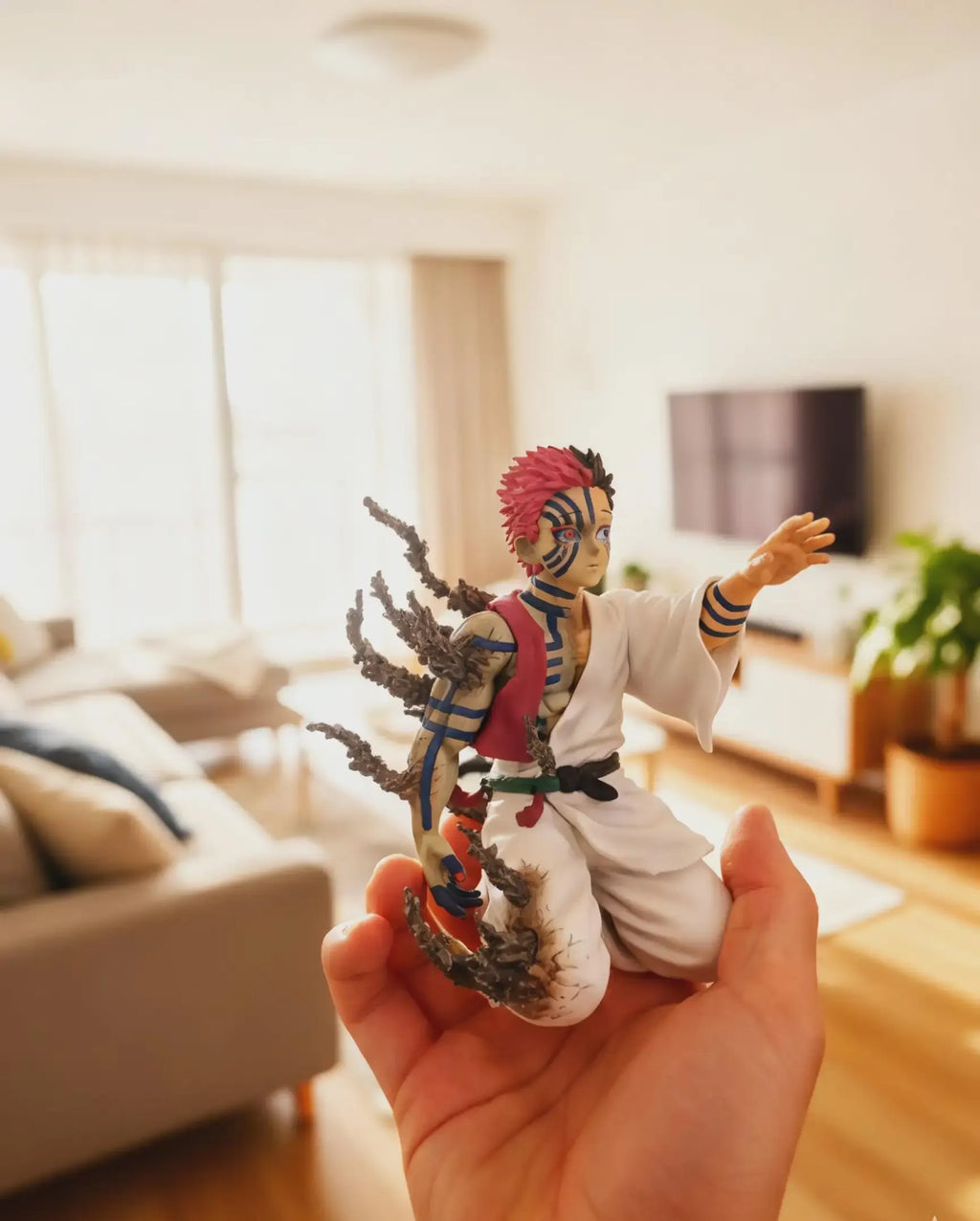 Akaza Demon Slayer Figure | Anime Collectible Statue