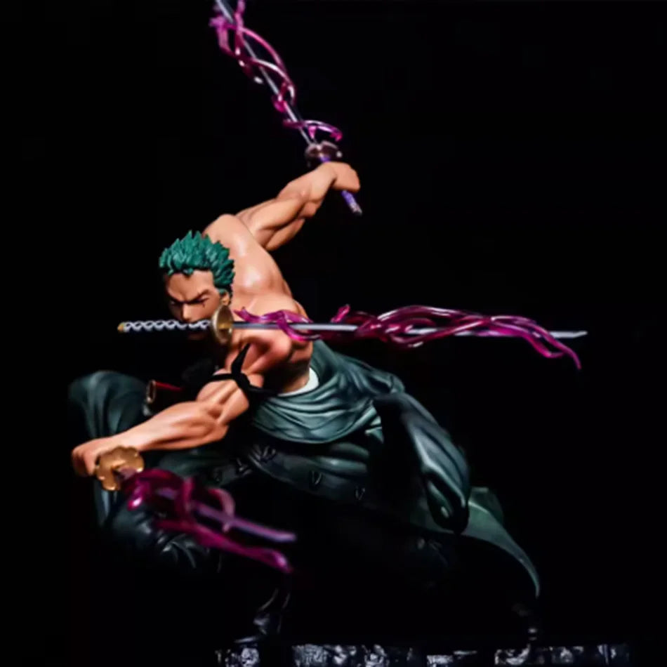 21cm One Piece Luffy Figure Roronoa Zoro Three-Blade Sa-Maximum Manga Anime Statue PVC Action Collection Model Toys Gifts