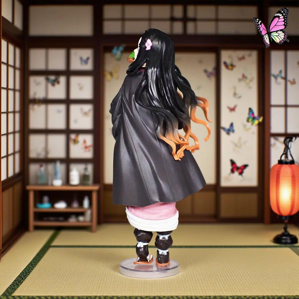 Nezuko Kamado Anime Figure - Demon Slayer Collectible Statue for Room Decor, Hand-Painted Manga Figurine, Birthday Gift for Otaku & Fans