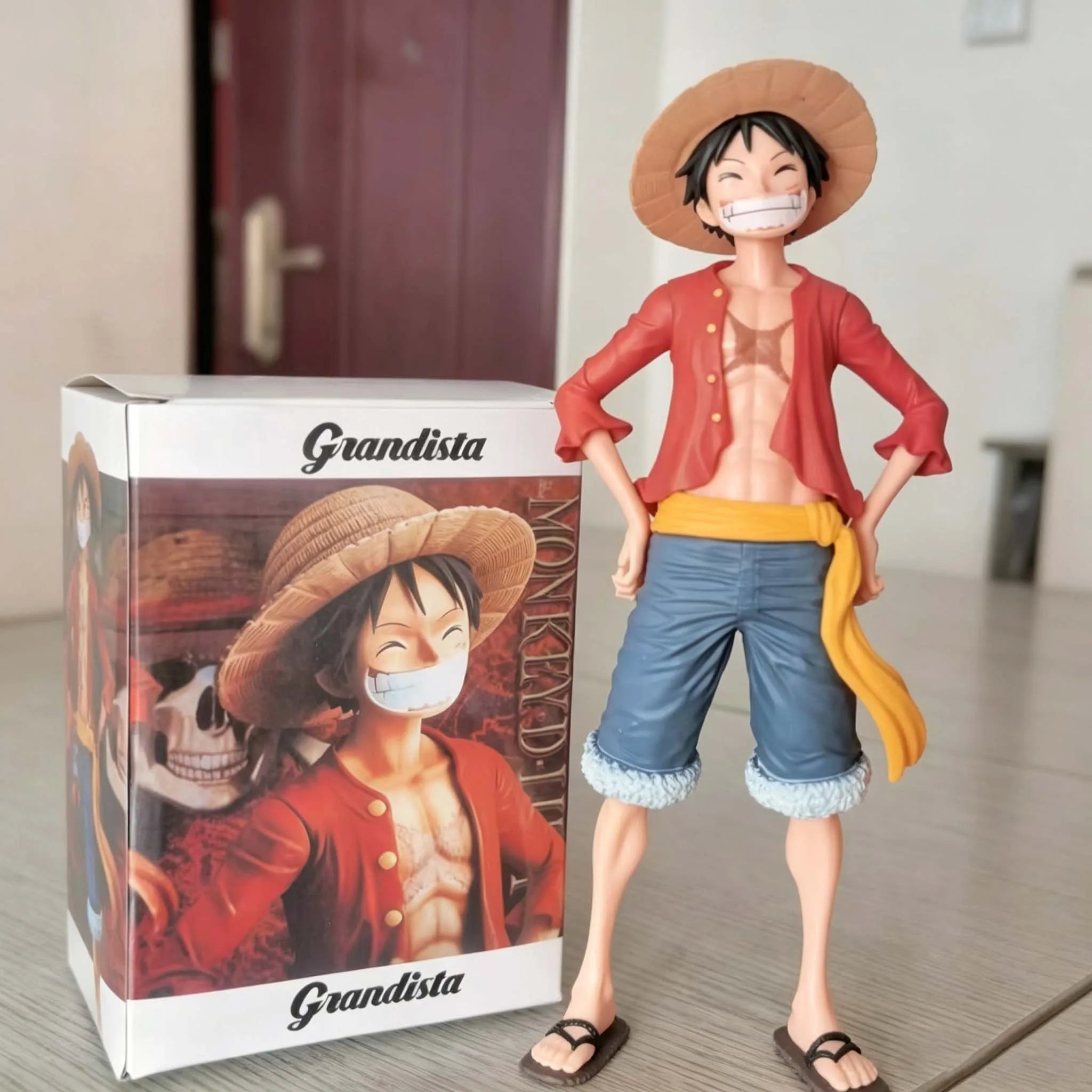 One Piece Anime Figure Confident Smiley Luffy Changing Action Figurine Doll PVC Model Toys Collection Gifts
