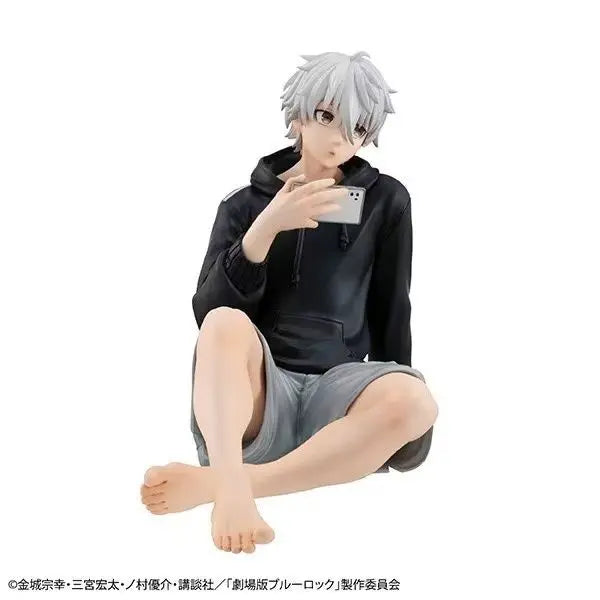 13cm Nagi Seishiro Figurine Cute Anime Blue Lock PVC Miniatures Ornaments Japanese Manga Model Doll Toys Garage Kits GK Figure