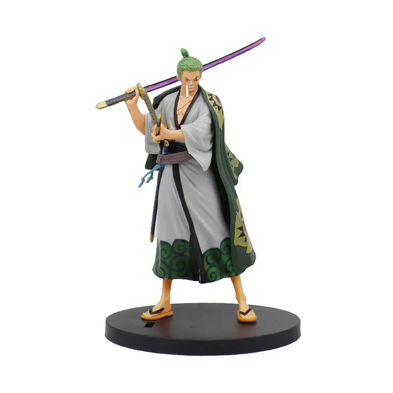 New One Piece Anime Figure toy Fire Fist Luffy Ace Sanji Battle Model Dolls PVC sabo Action Figurine Zoro Ghost Three-Knife Toys