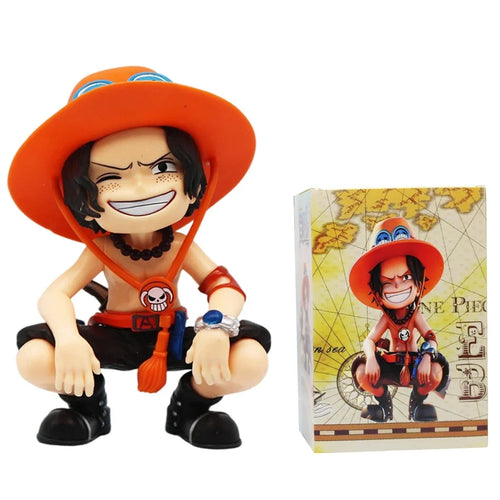 13cm One Piece Ace Yamato Anime Characters Action Figures PVC Childrens Model Figurine Toy Gift Collectibles