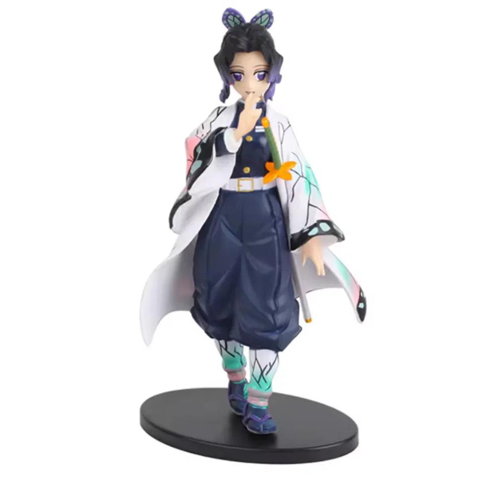 Anime Demon Slayer Figure Kamado Tanjirou Nezuko Action Figures Model Toys Zenitsu Figurine Inosuke Kimetsu No Yaiba Figura