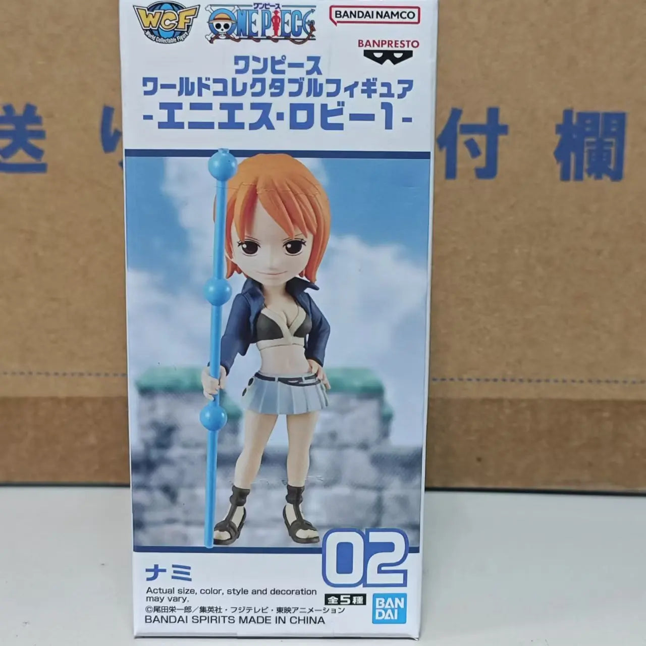 Original BANDAI BANPRESTO One Piece Luffy Nami Zoro Sanji Buggy WCF Anime Action Figures Chopper Shanks Toys Figurine
