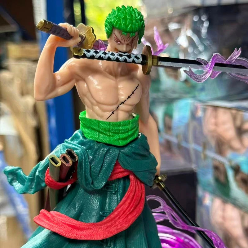 Hot One Piece Roronoa Dream Zoro Anime Figure Collectible Figurine Model Cartoon Children Kids Boy Toy Gift