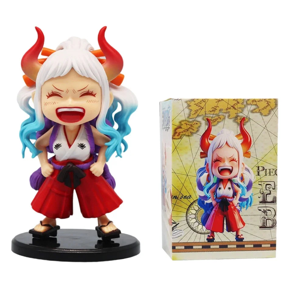 13cm One Piece Ace Yamato Anime Characters Action Figures PVC Childrens Model Figurine Toy Gift Collectibles