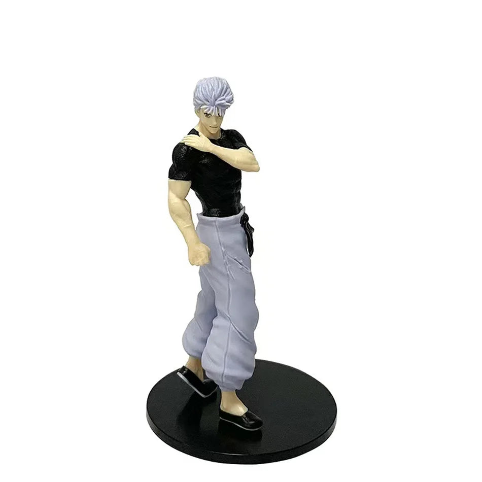 13cm Japanese Anime Jujutsu Kaisen Figure Gojo Satoru Action Figure PVC Model Toys Collectible Statue Standing Kids Gift