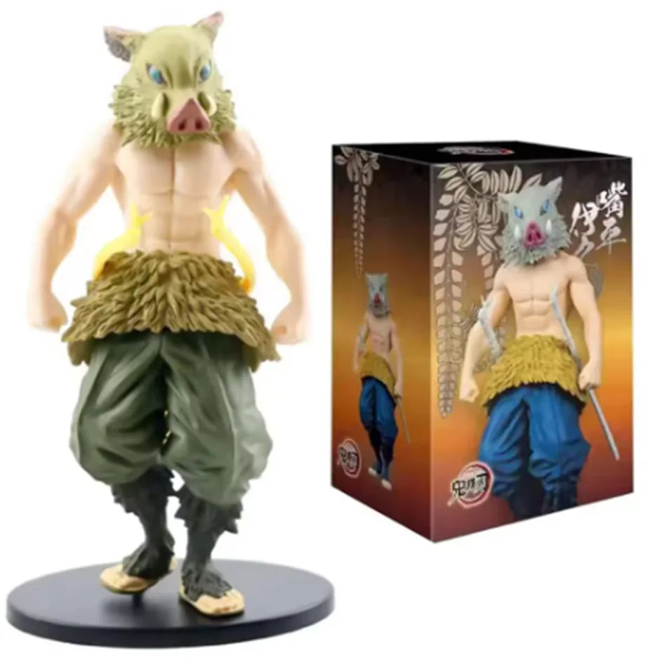 Anime Demon Slayer Figure Kamado Tanjirou Nezuko Action Figures Model Toys Zenitsu Figurine Inosuke Kimetsu No Yaiba Figura