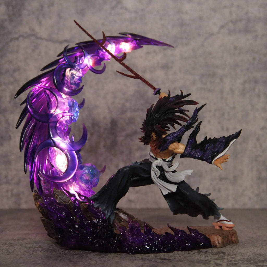 Demon Slayer Anime Figures Tsugikuni Yoriichi Action Figure with Light Pvc Statue Figurine Model Doll Toys Valentine'S Day Gift