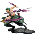 Hot One Piece 10cm Anime Figure GK Roronoa Zoro Three-blade Sa-maximum Manga Anime Statue Action Figure Collection Model Gifts