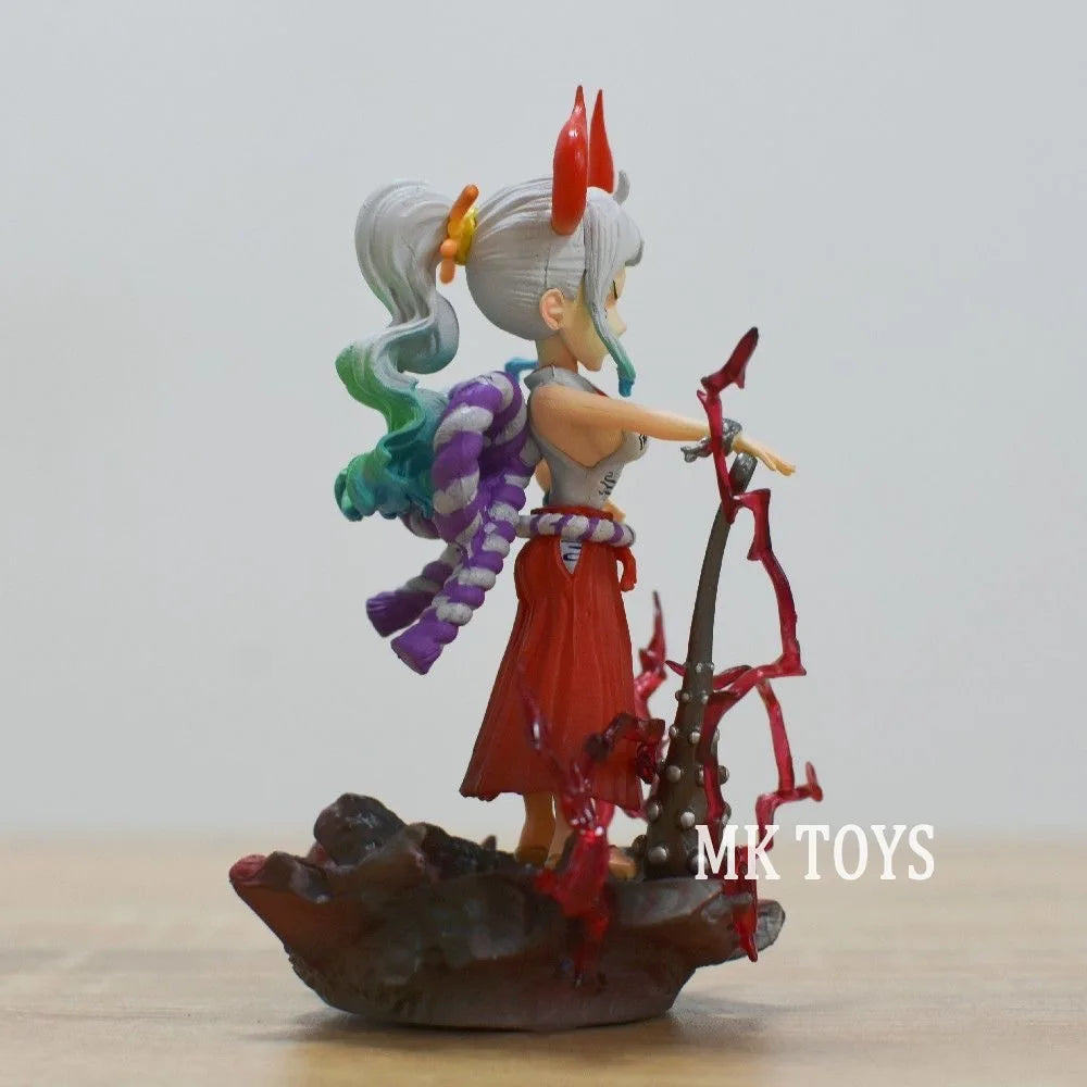 10cm/3.93in Anime One Piece Figure G5 Yamato Action Figures Pvc Statue Desktop Ornamen Collection Model Toys Gifts
