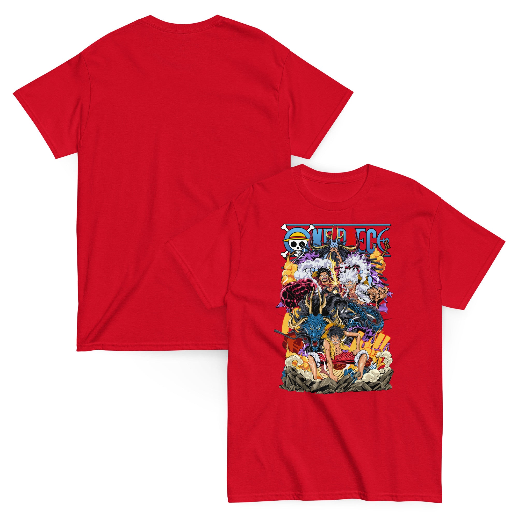 One Piece Unisex Anime Tees | One Piece Tees | Anime T-Shirt