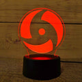 3D Night LED Itachi Mangekyu