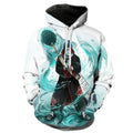 Akatsuki Kisame Hoodies 3D