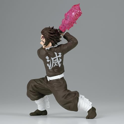 Demon Slayer Tanjiro Kamado Fire Sword Attack Figure